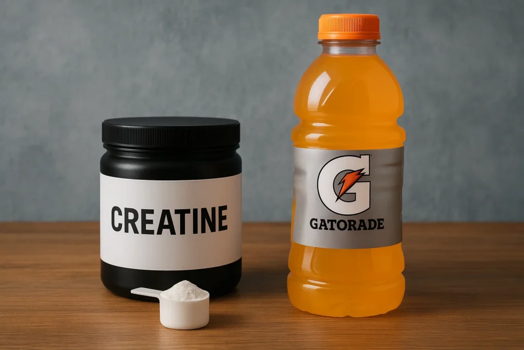 Can you mix creatine with gatorade
