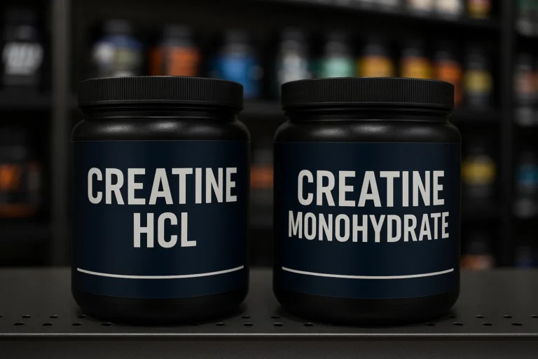 Creatine monohydrate vs hcl