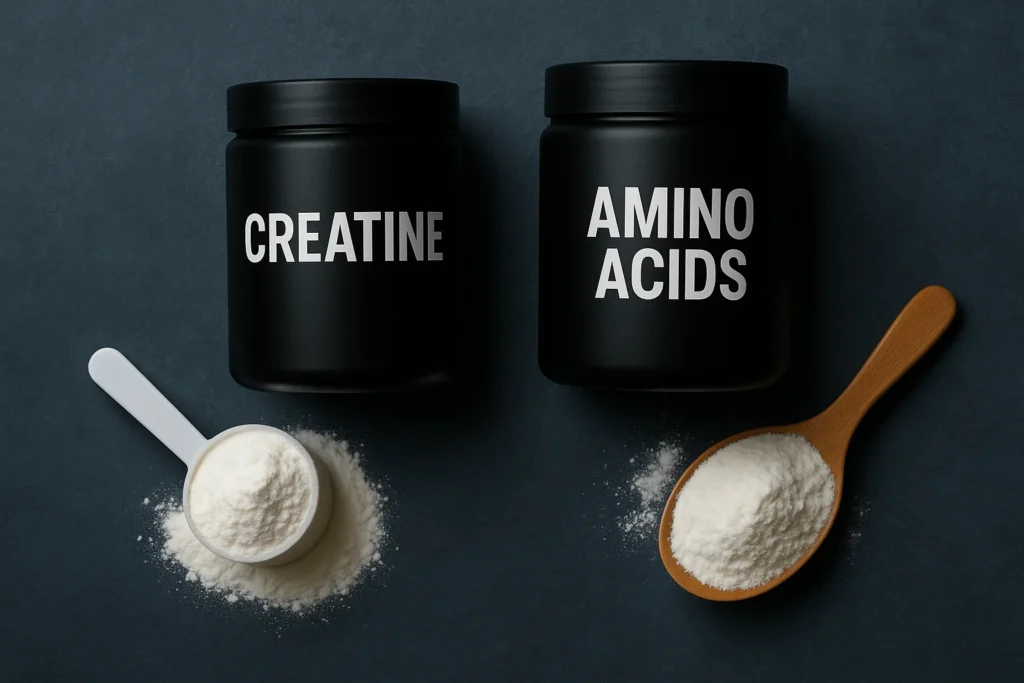 mix Creatine and Amino Acids Together