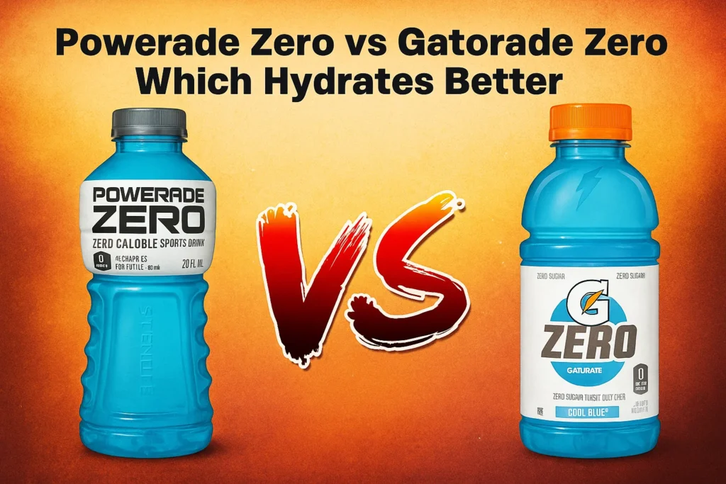 Powerade Zero vs Gatorade Zero
