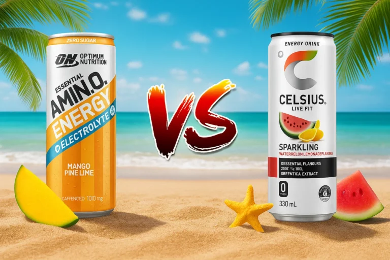 Amino Energy vs Celsius