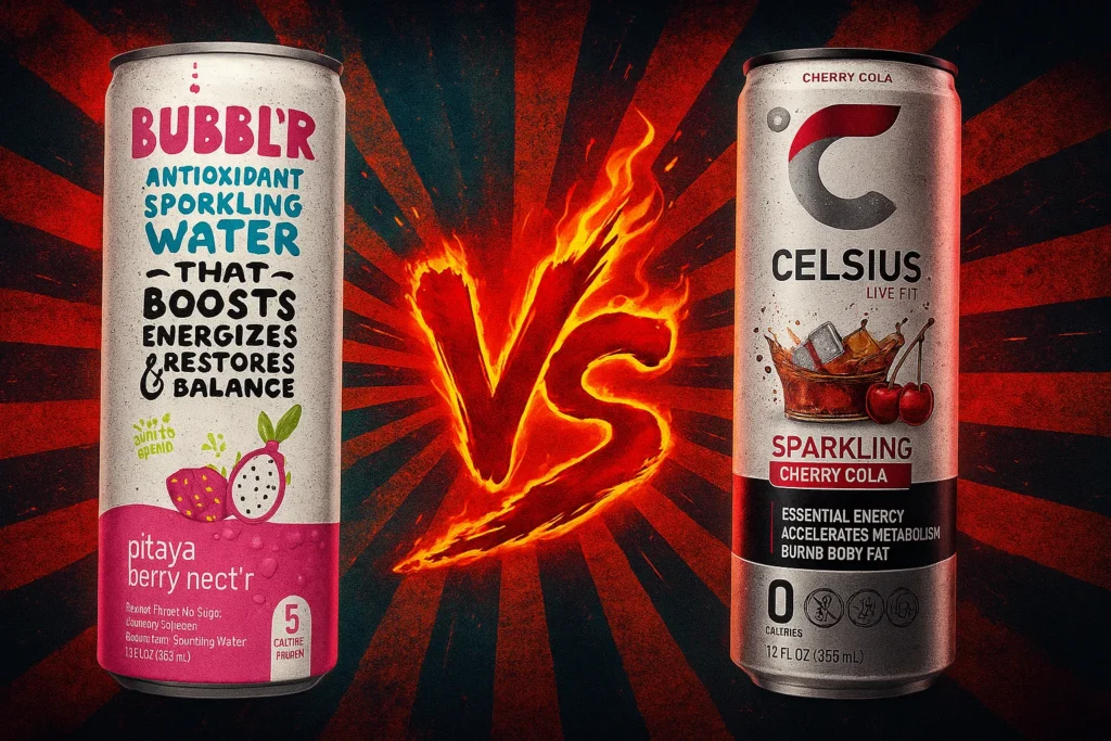 Bubblr vs Celsius