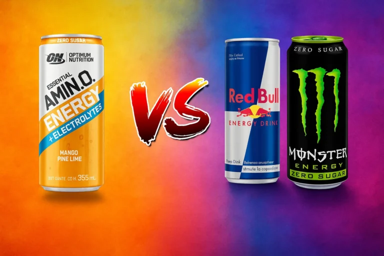 Amino Energy vs Energy Drinks