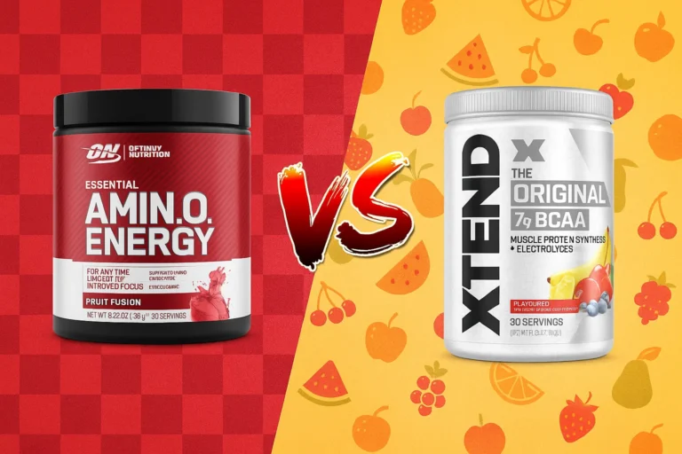 xtend bcaa vs on amino energy