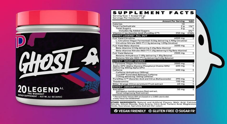 Ghost Legend Ingredients