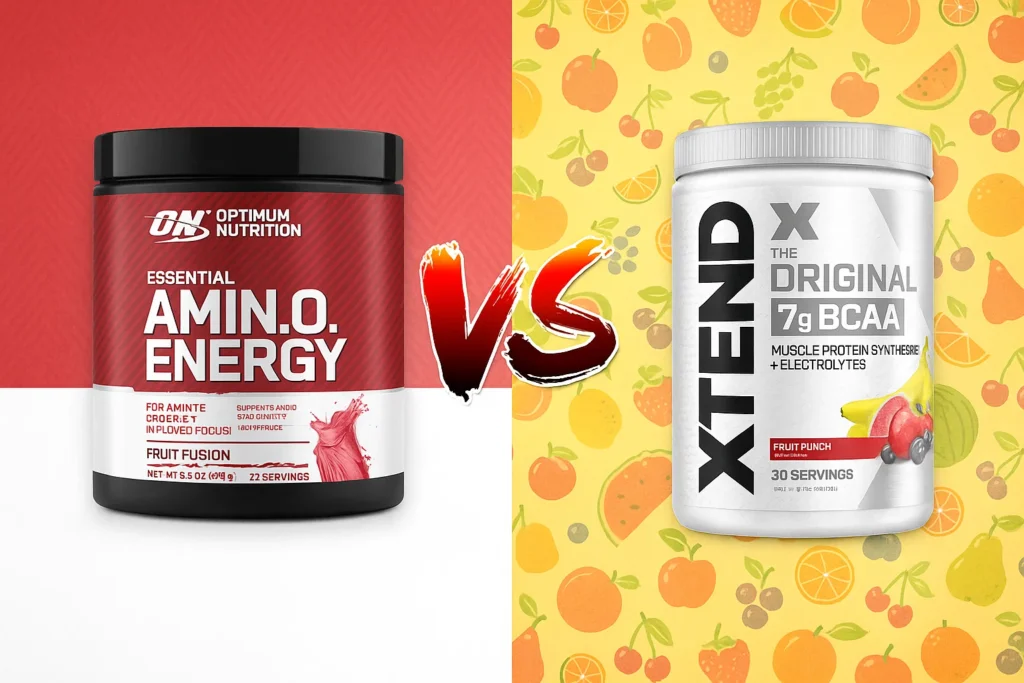 bcaa energy vs amino energy