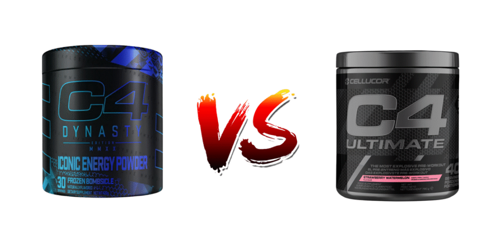 C4 Dynasty vs C4 Ultimate Pre-Workout