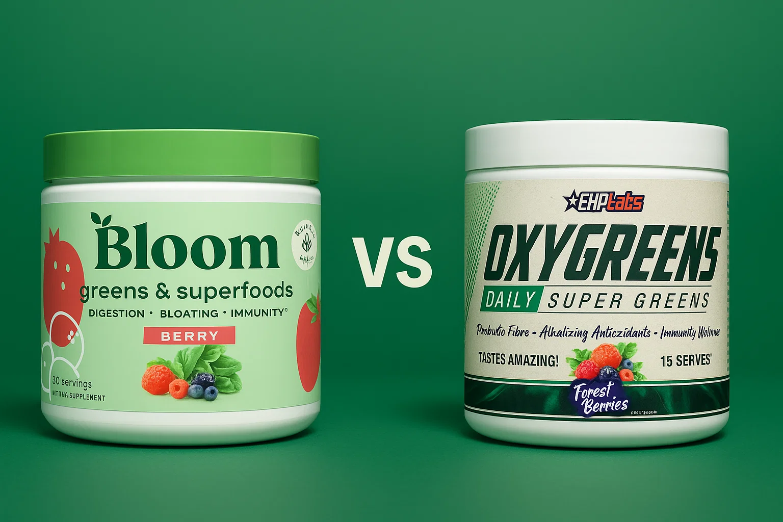 Oxygreens vs Bloom