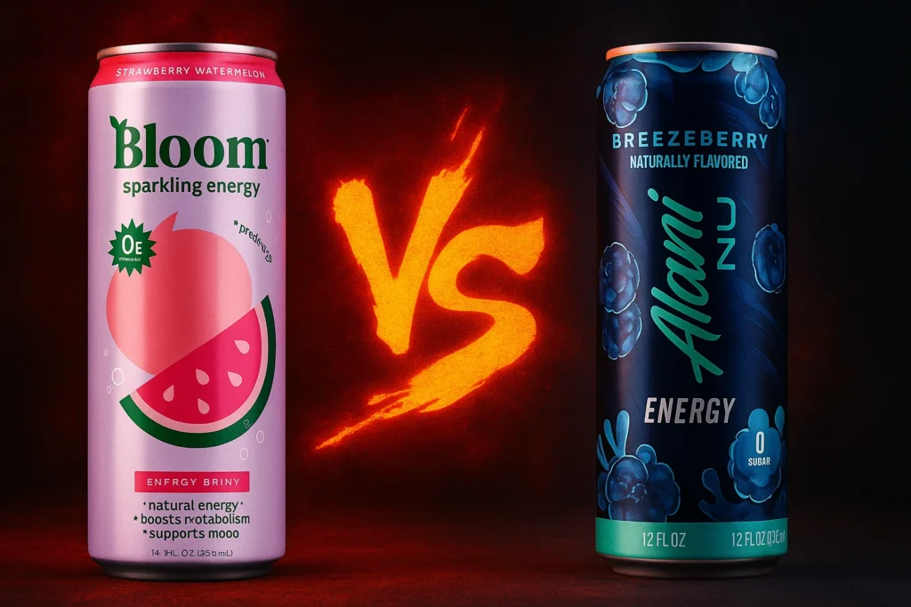 alani vs bloom energy drink