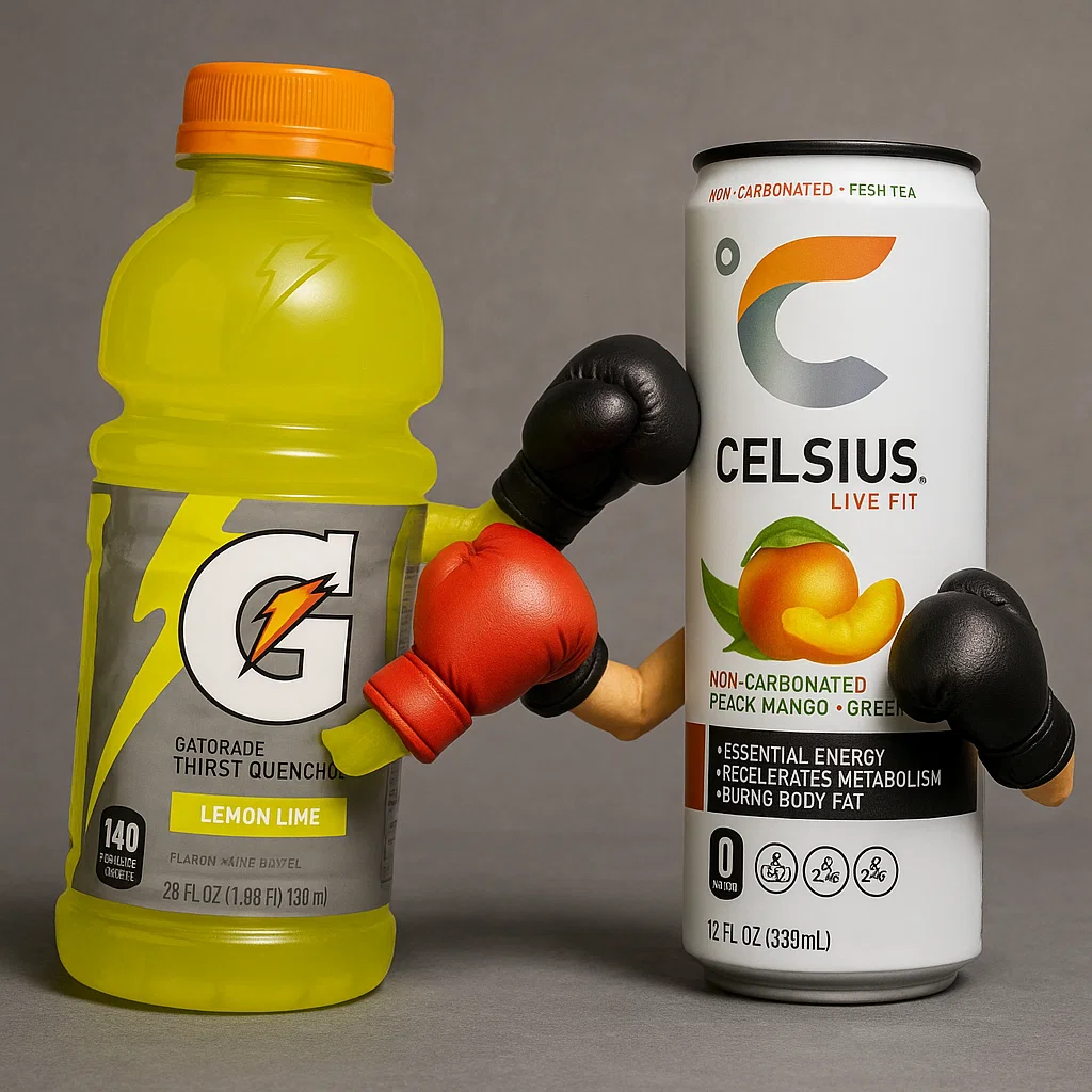 celsius vs gatorade