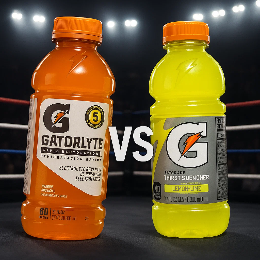 Gatorlyte vs Gatorade
