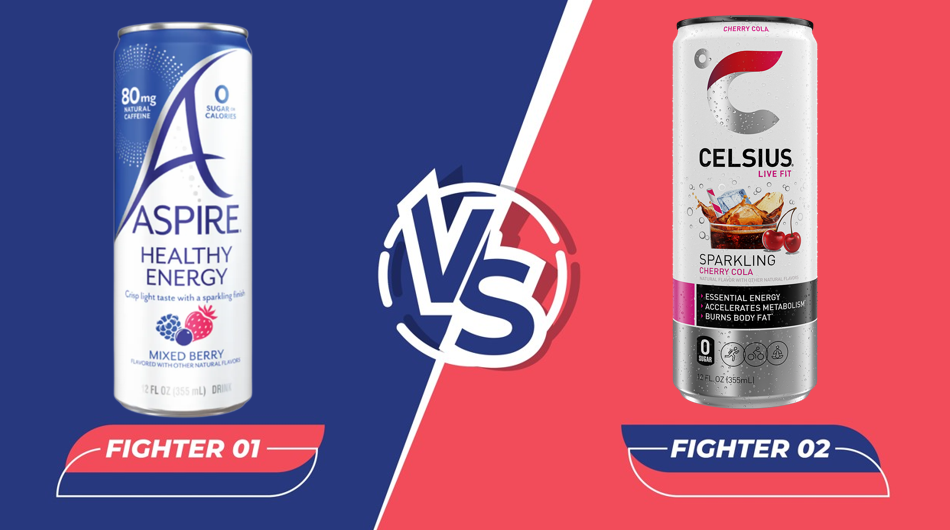 celsius vs aspire energy drink