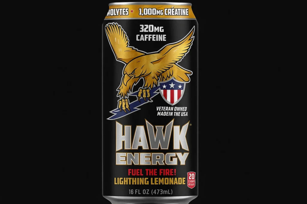 Hawk Energy Drink with Creatine
