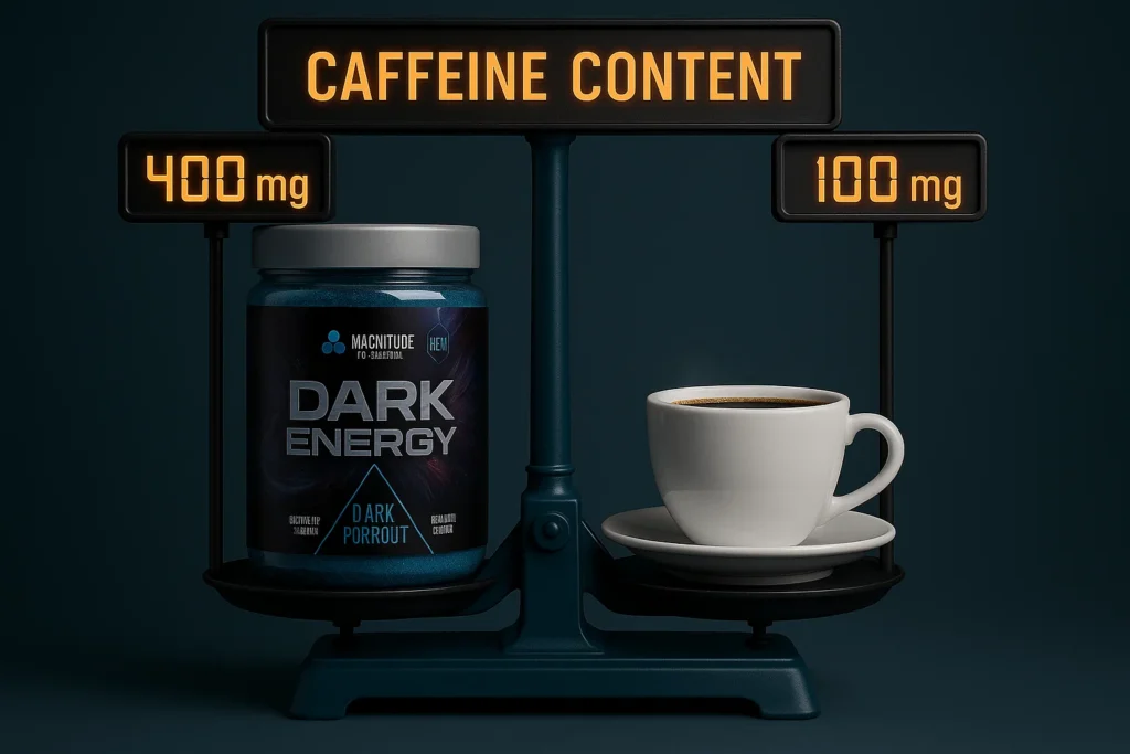 Magnitude Dark Energy Pre Workout Caffeine Content