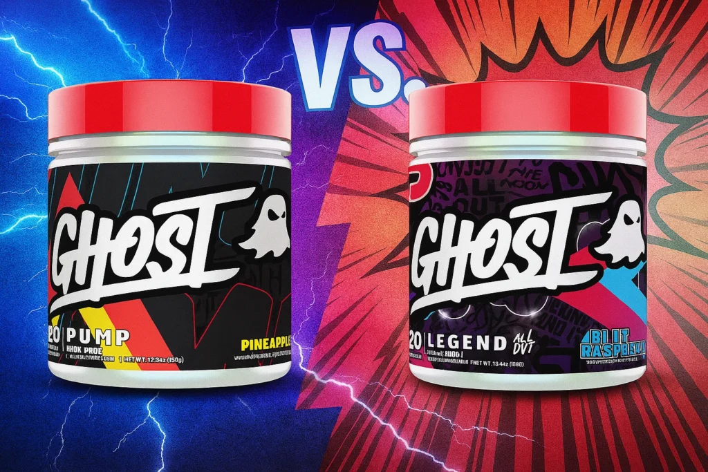ghost pump vs legend pre workout