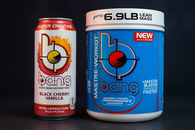 Bang Pre-Workout vs Bang Energy Drink