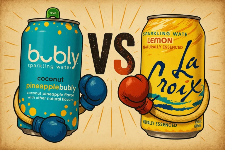 La Croix vs Bubly sparkling water
