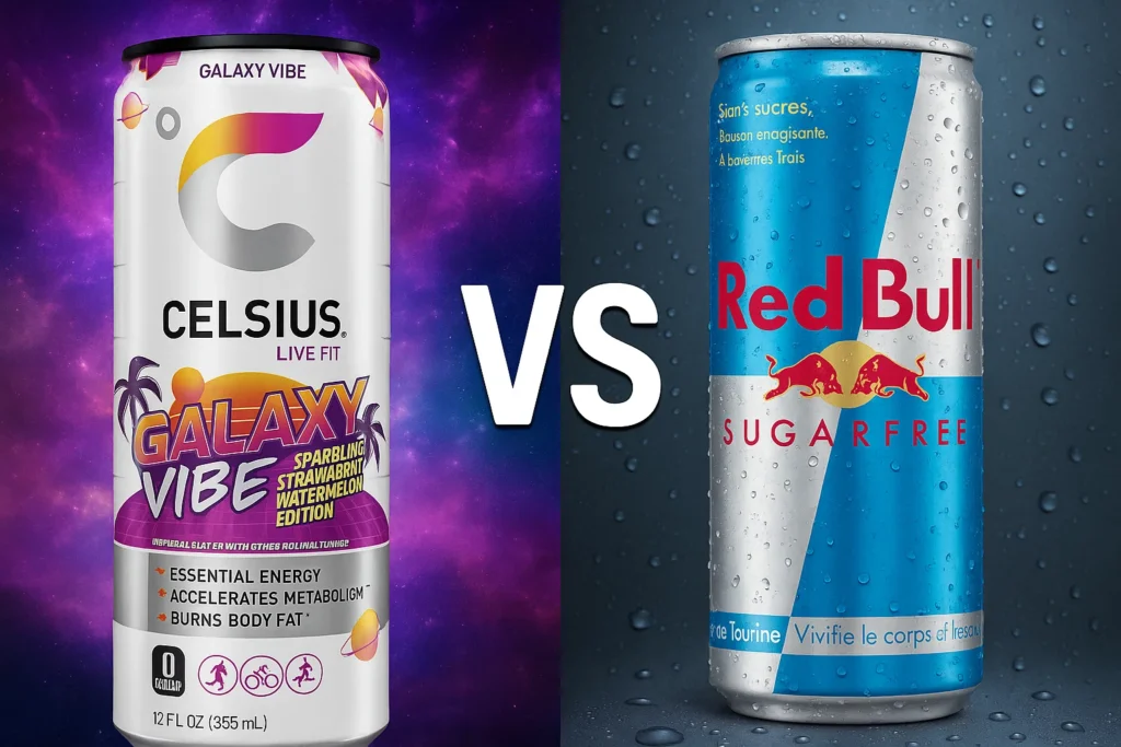 Sugar Free Red Bull vs Celsius