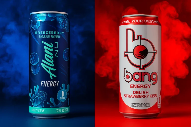 Bang Energy vs alani nu