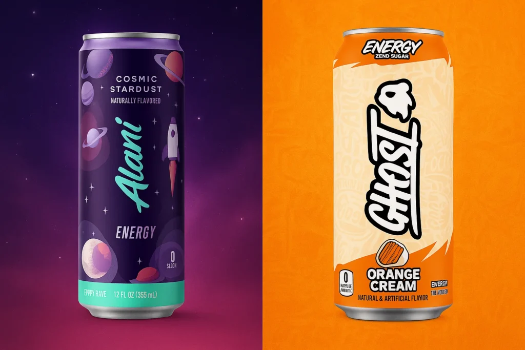 Alani Nu vs Ghost Energy Drink