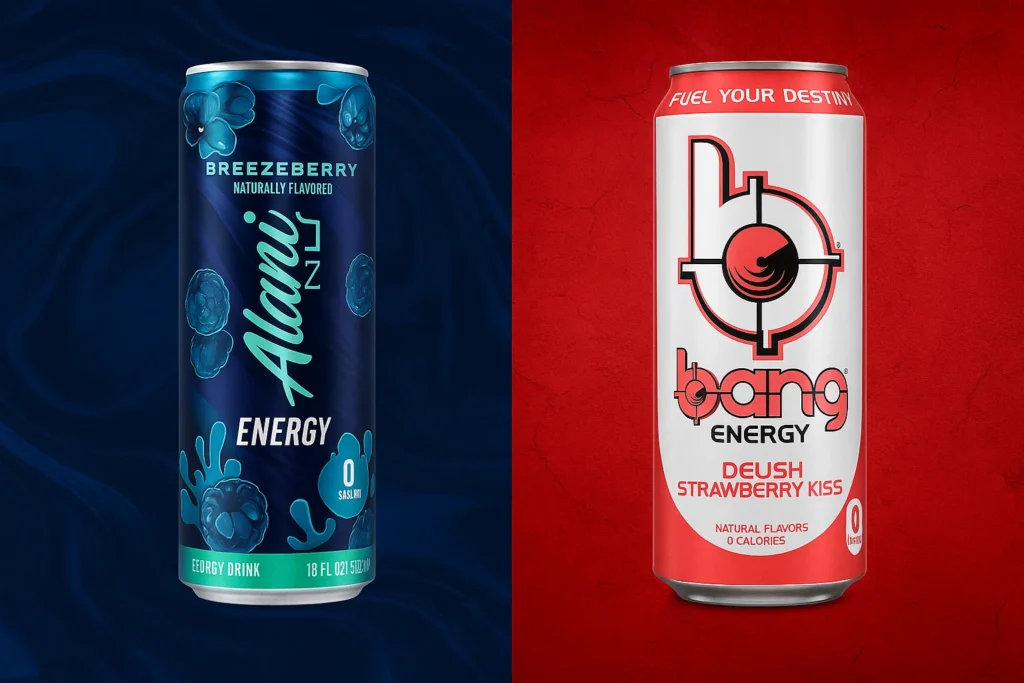 Alani Nu vs Bang Energy