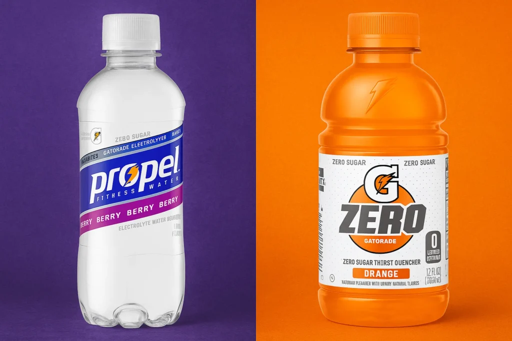 propel vs gatorade zero
