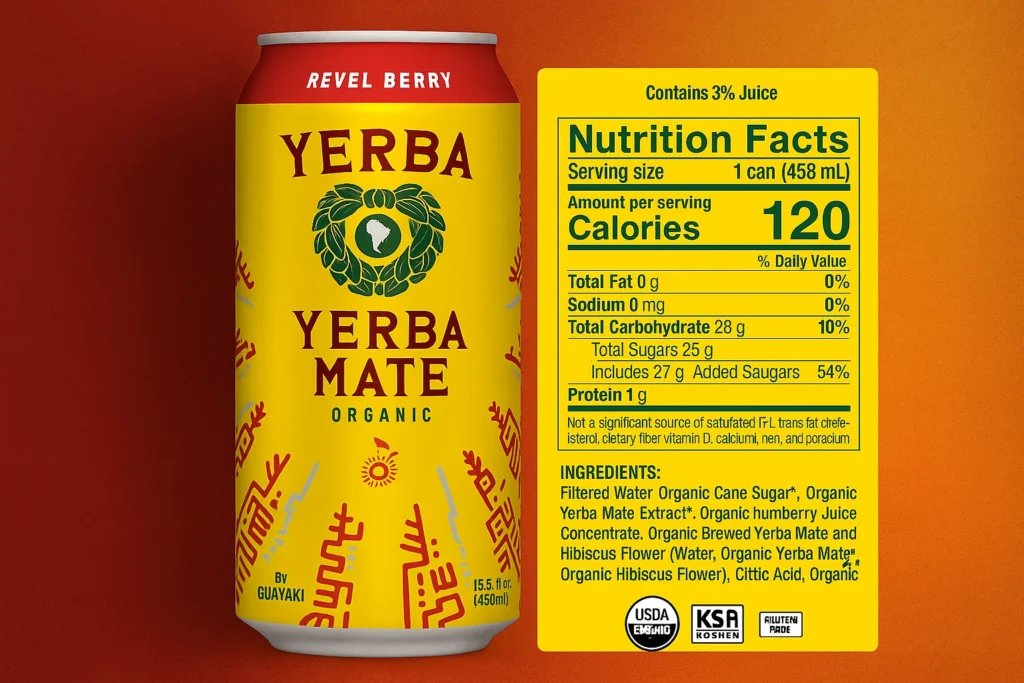 Guayaki Yerba Mate Ingredients