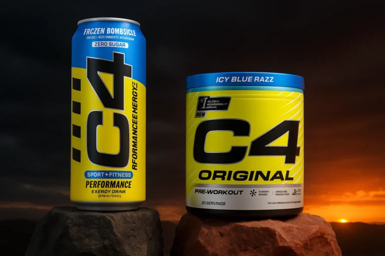 C4 Pre Workout vs Energy Drink