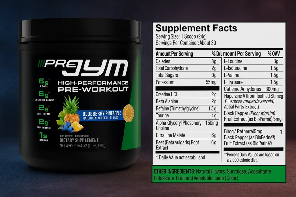 Pre JYM High Performance Pre Workout Review