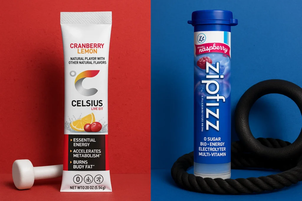 Zipfizz vs Celsius Energy Drink