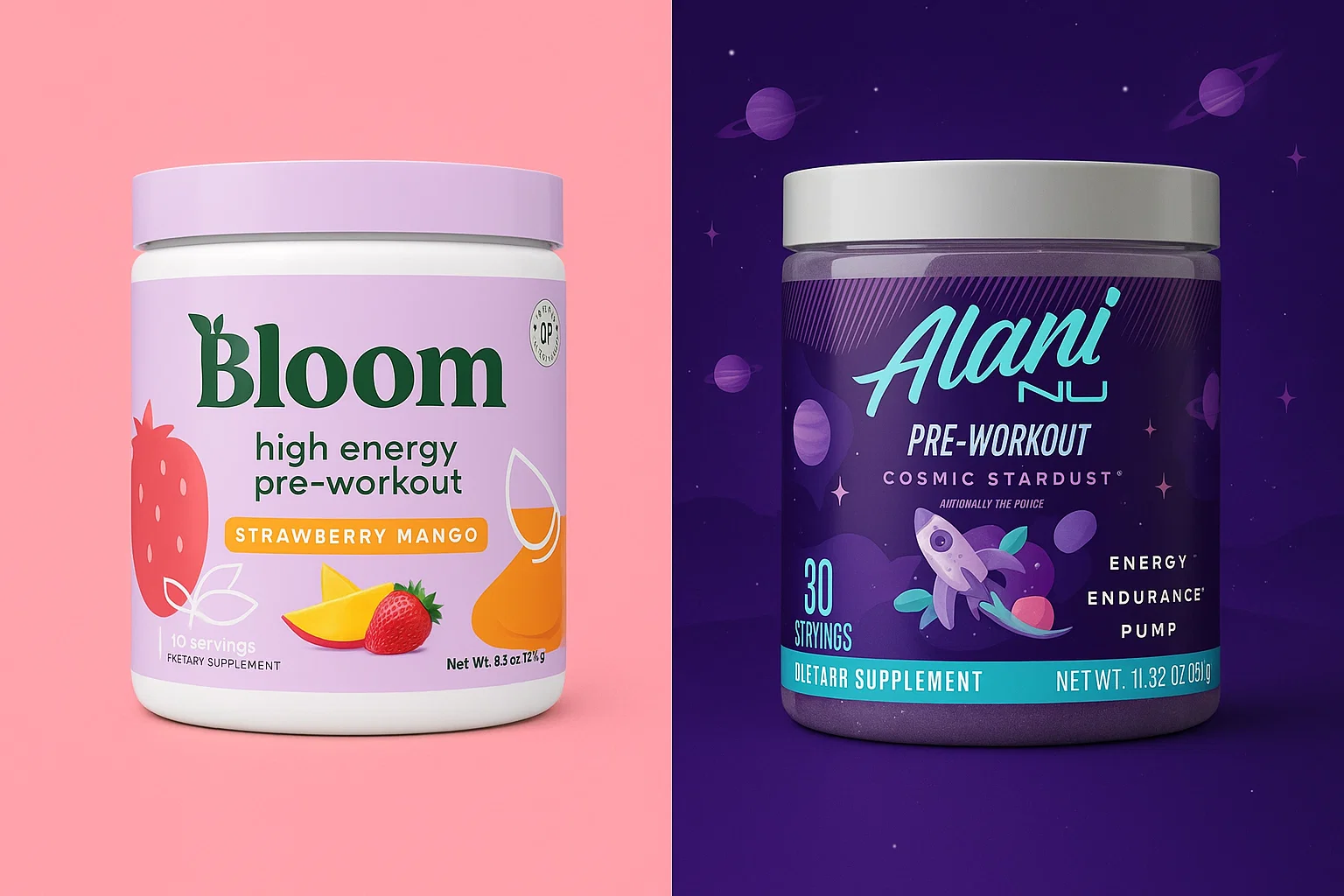 Alani vs Bloom Pre Workout: 5 Factors to Compare Before Buying