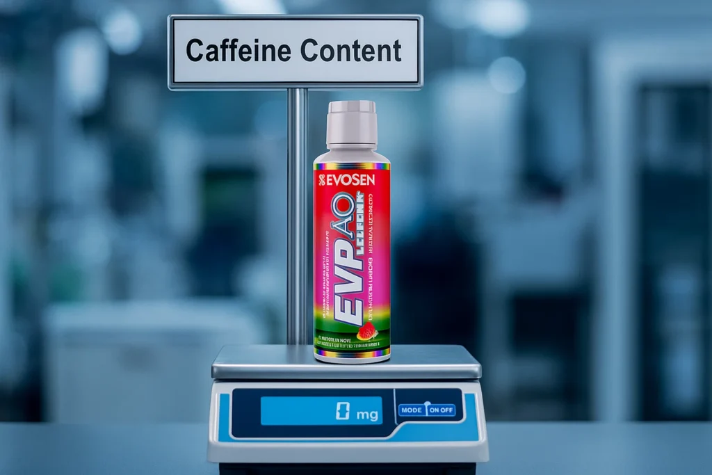 Evogen EVP AQ Caffeine Content