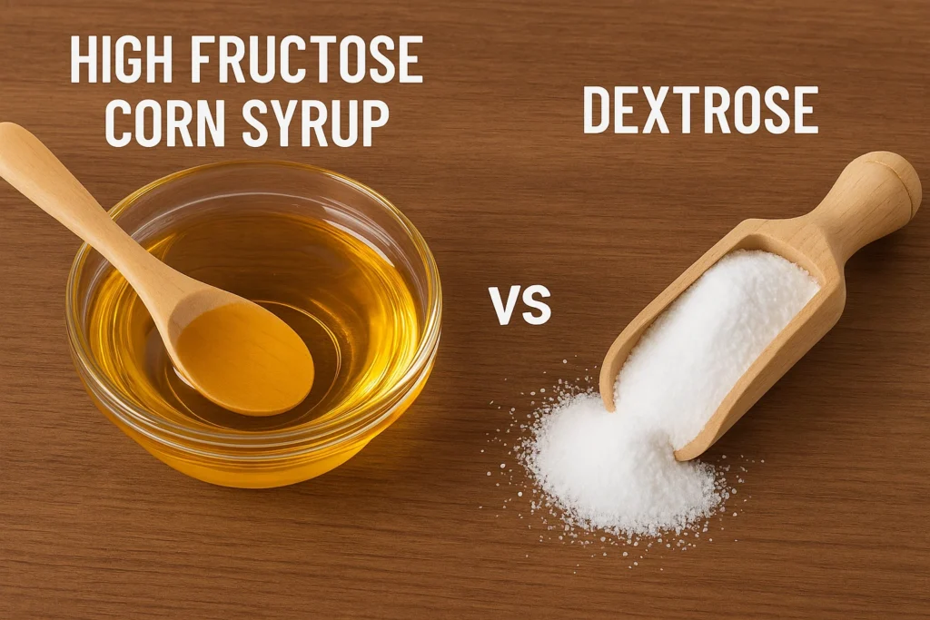 High Fructose Corn Syrup vs Dextrose