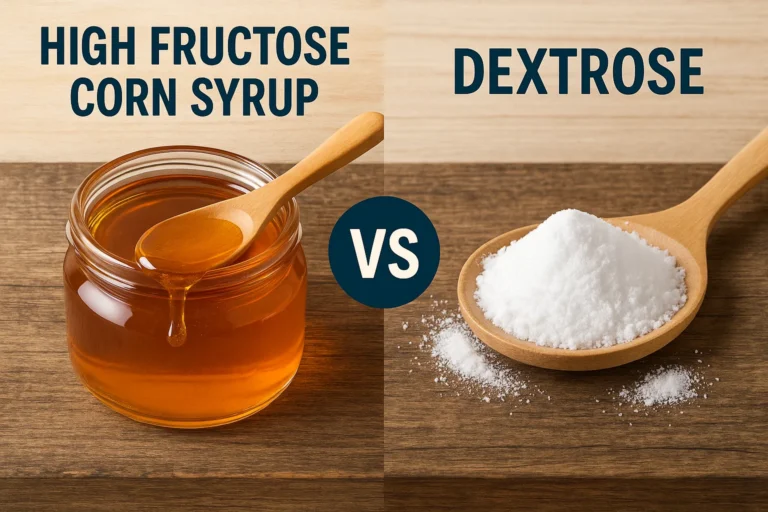 Dextrose vs High Fructose Corn Syrup