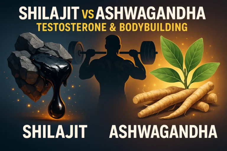 ashwagandha vs shilajit
