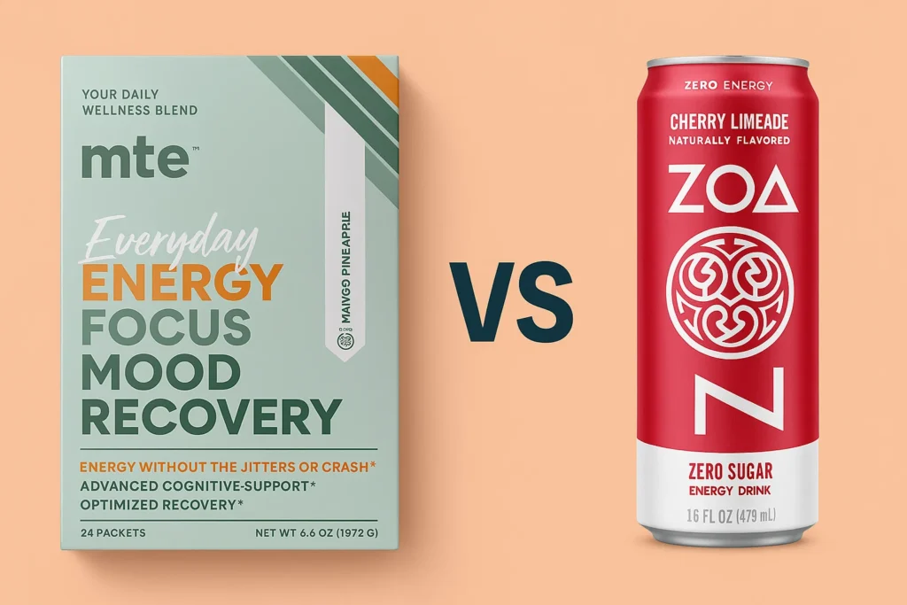Zoa vs MTE Energy Drink