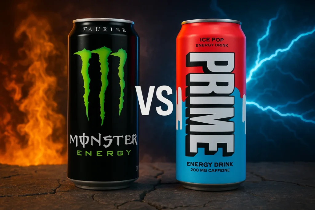 Prime Energy vs Monster