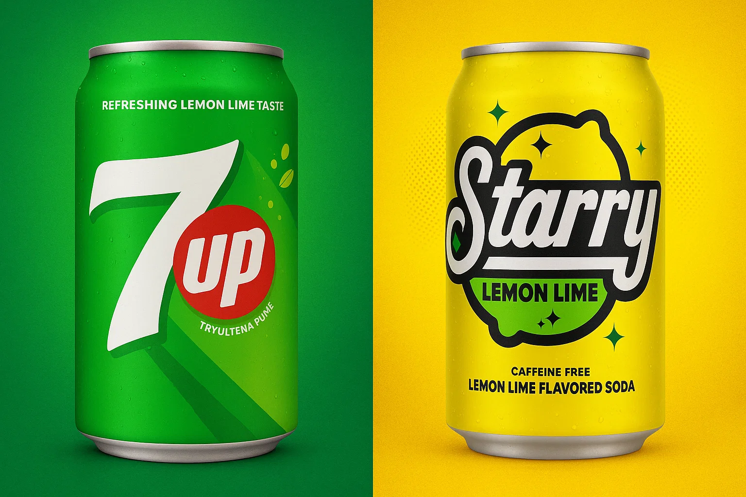 7UP vs starry