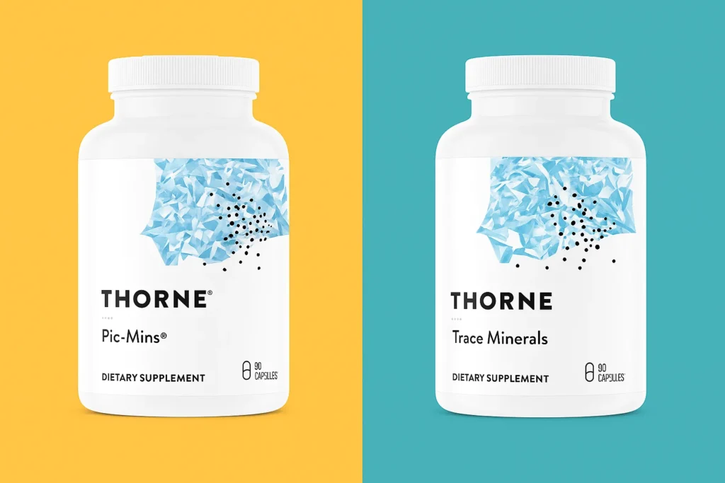 Thorne Pic Mins vs Trace Minerals