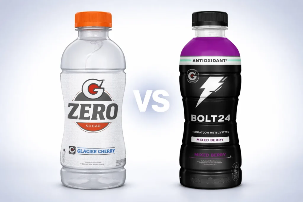 Gatorade BOLT24 vs g Zero