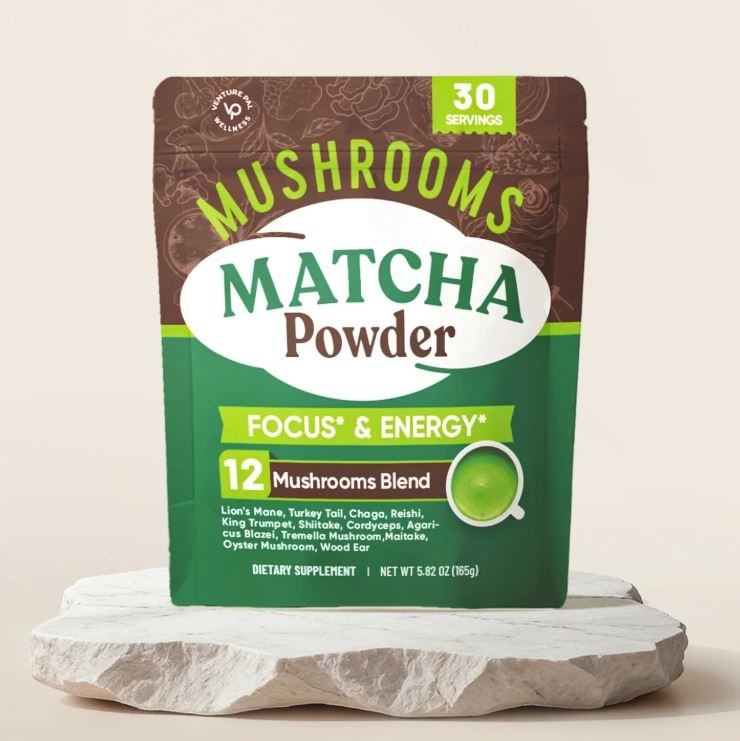 Venture Pal Mushroom Matcha Powder Review
