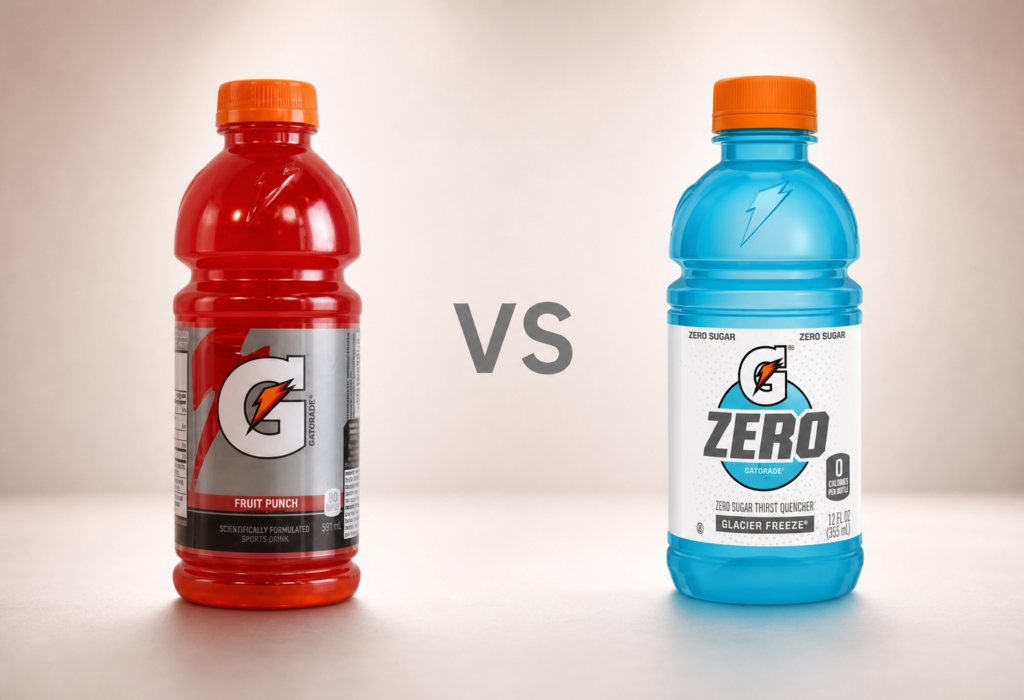 Gatorade Zero vs Regular